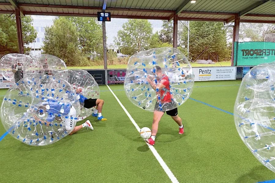 Bubble Soccer – Rein in die Bubbles und raus aus dem Alltag