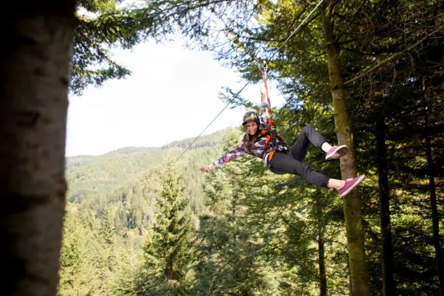 Hirschgrund Zipline Area