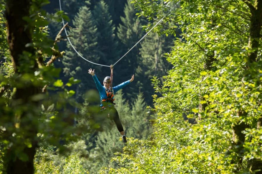 Hirschgrund Zipline Area 2