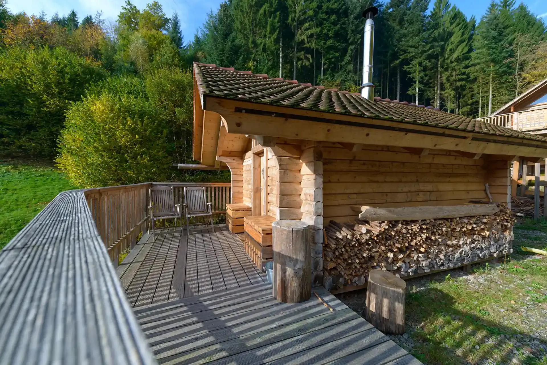 Schwarzwald Blockhütte Köhlerhaus