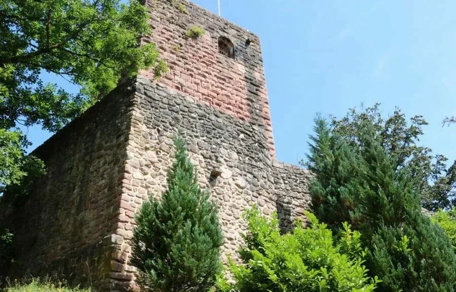 Schwarzwald Burgruine Schillteck in Schramberg